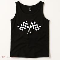 Checkered Flag Racing Tank Top thumb 2