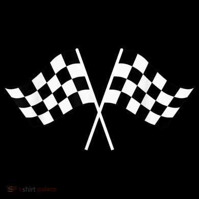 Checkered Flag Racing Kids Colorblock Raglan Jersey