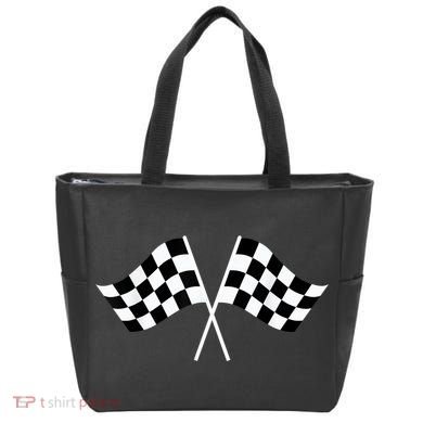 Checkered Flag Racing Tote Bag