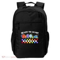 Cute Funny Ready To Learn Back To School Backpack thumb 0