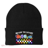 Cute Funny Ready To Learn Back To School Beanie thumb 0