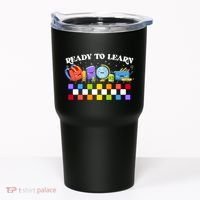 Cute Funny Ready To Learn Back To School Tumbler thumb 0