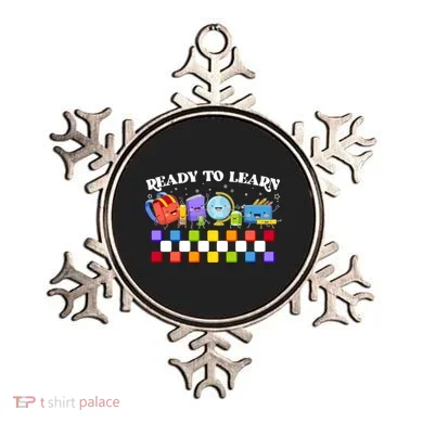 Cute Funny Ready To Learn Back To School Ornament