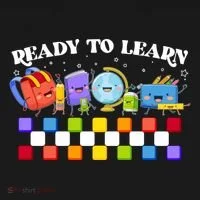 Cute Funny Ready To Learn Back To School Toddler Hoodie thumb 2