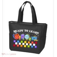 Cute Funny Ready To Learn Back To School Tote Bag thumb 3