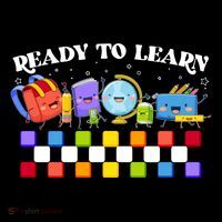 Cute Funny Ready To Learn Back To School Tote Bag thumb 4