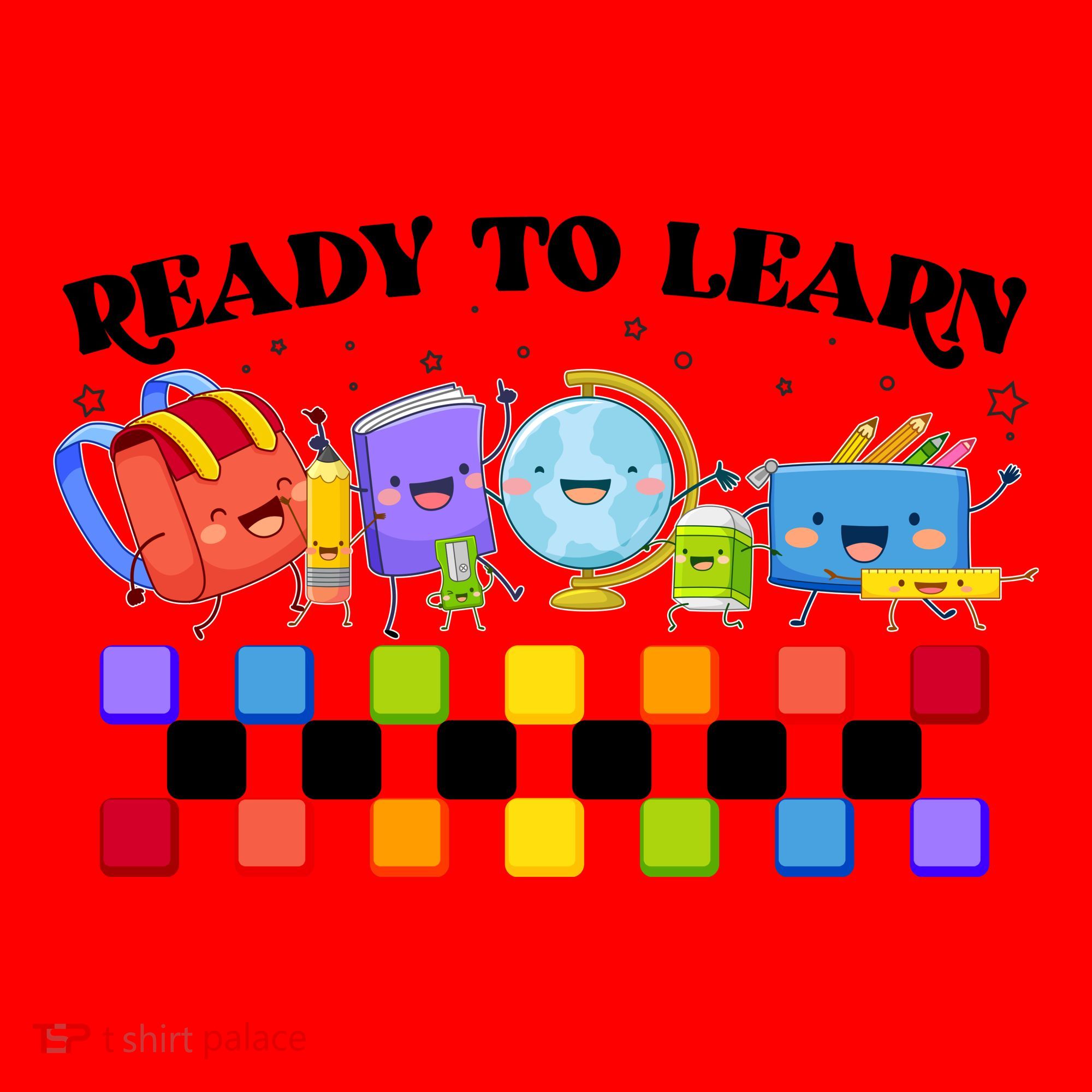 Cute Funny Ready To Learn Back To School Santa Hat