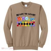 Cute Funny Ready To Learn Back To School Sweatshirt thumb 0