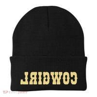Country Funny Reverse Cowgirl Beanie thumb 0