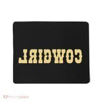 Country Funny Reverse Cowgirl Mousepad thumb 0