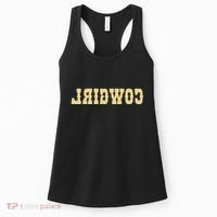 Country Funny Reverse Cowgirl Women's Tank Top thumb 0