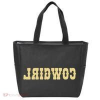 Country Funny Reverse Cowgirl Tote Bag thumb 0