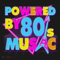Cool Funny Retro Powered By 80's Music Visor thumb 3