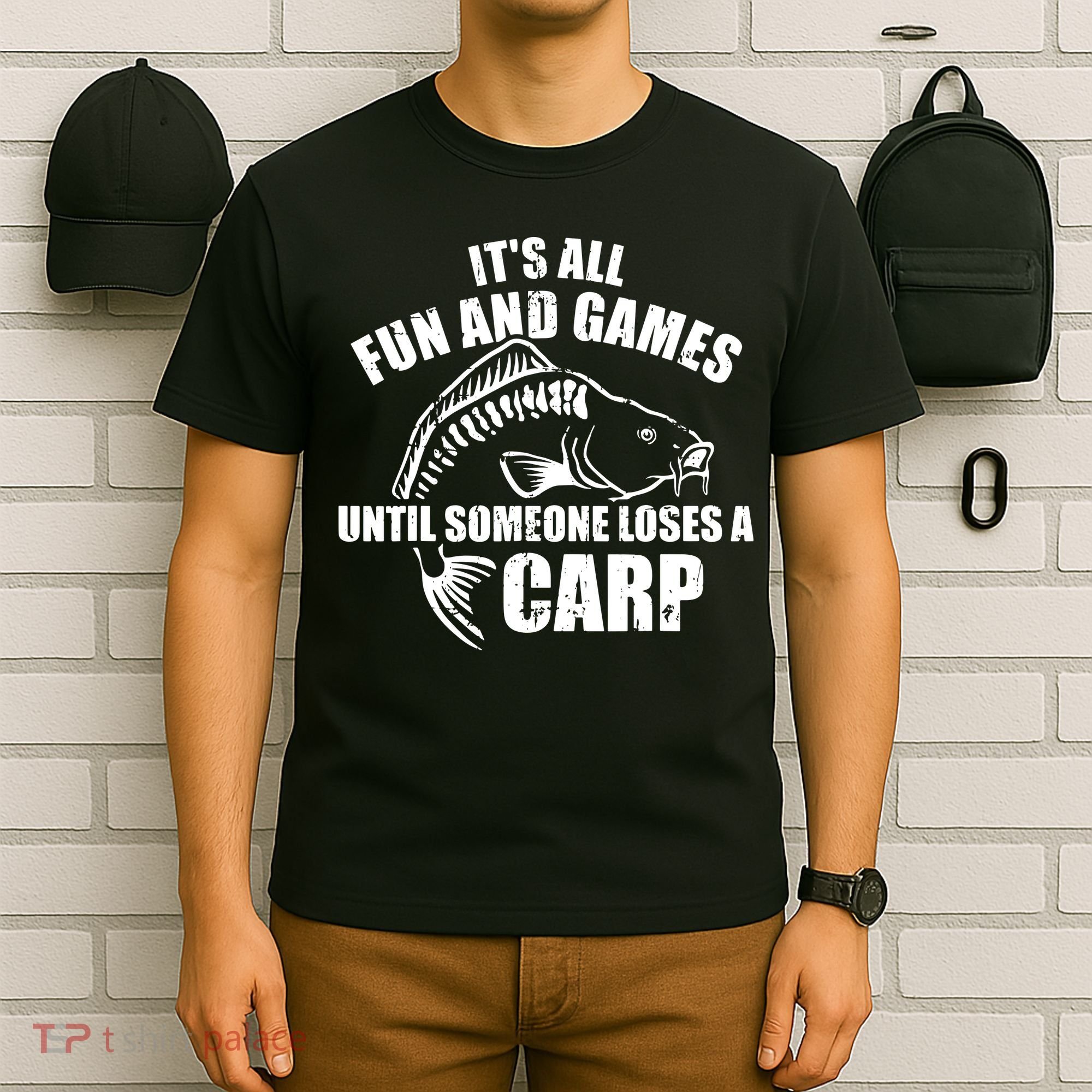 Crappie Fishing Retro Panfish Speck Fisherman Gift T-Shirt