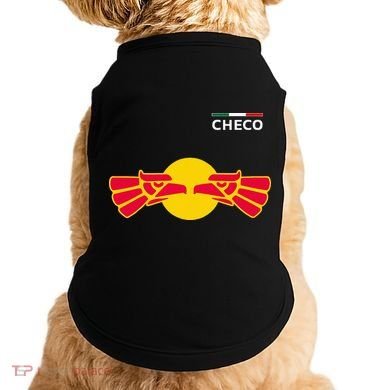 Checo Formula Racing Driver Fan Team Funny Hecho En Mexico Doggie Tank