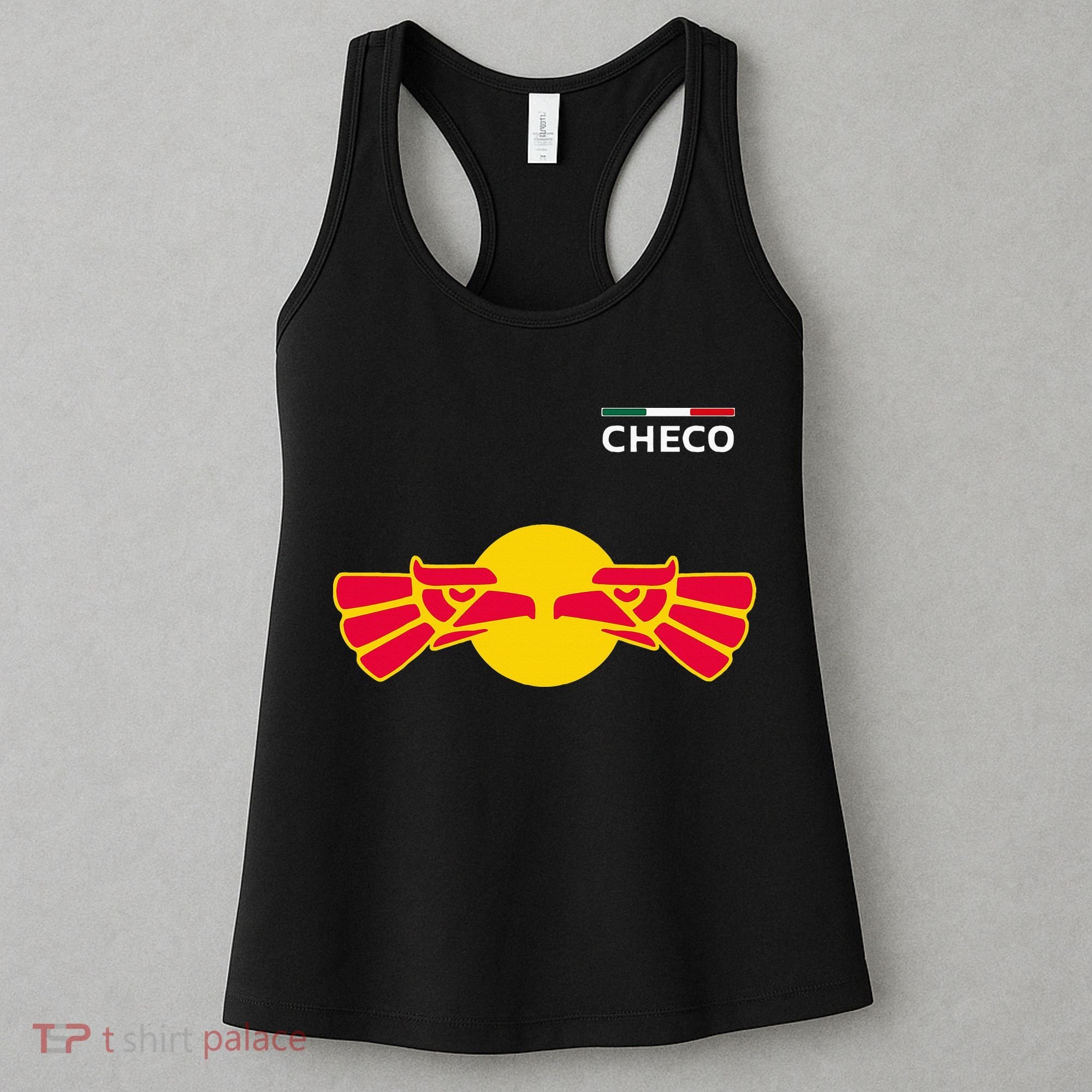 Checo Formula Racing Driver Fan Team Funny Hecho En Mexico Women's Tank Top