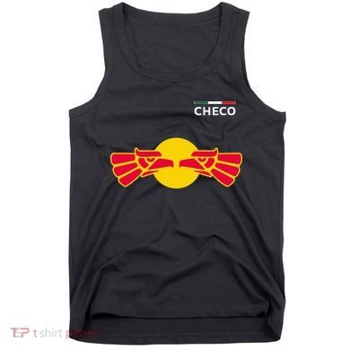 Checo Formula Racing Driver Fan Team Funny Hecho En Mexico Tank Top