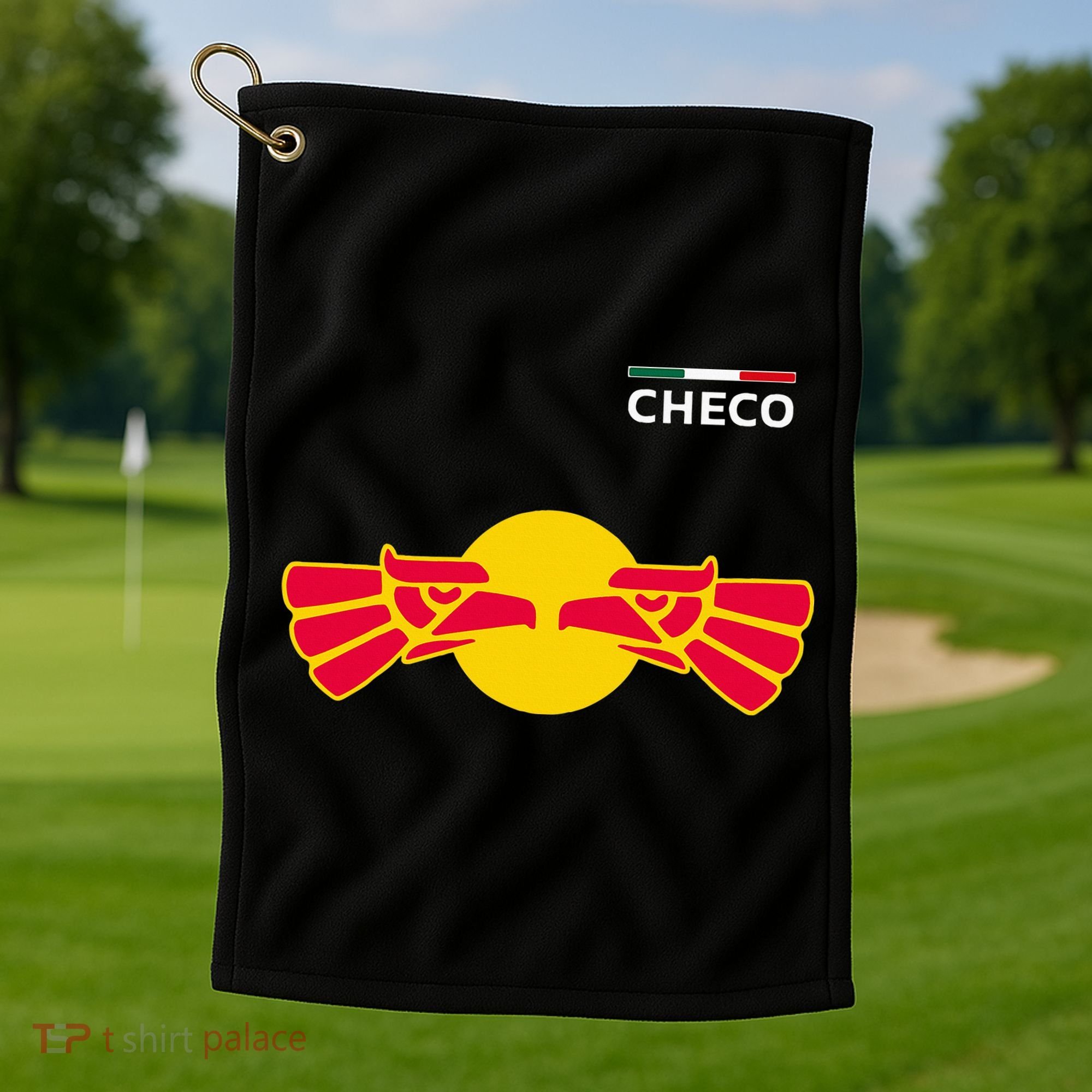Checo Formula Racing Driver Fan Team Funny Hecho En Mexico Golf Towel