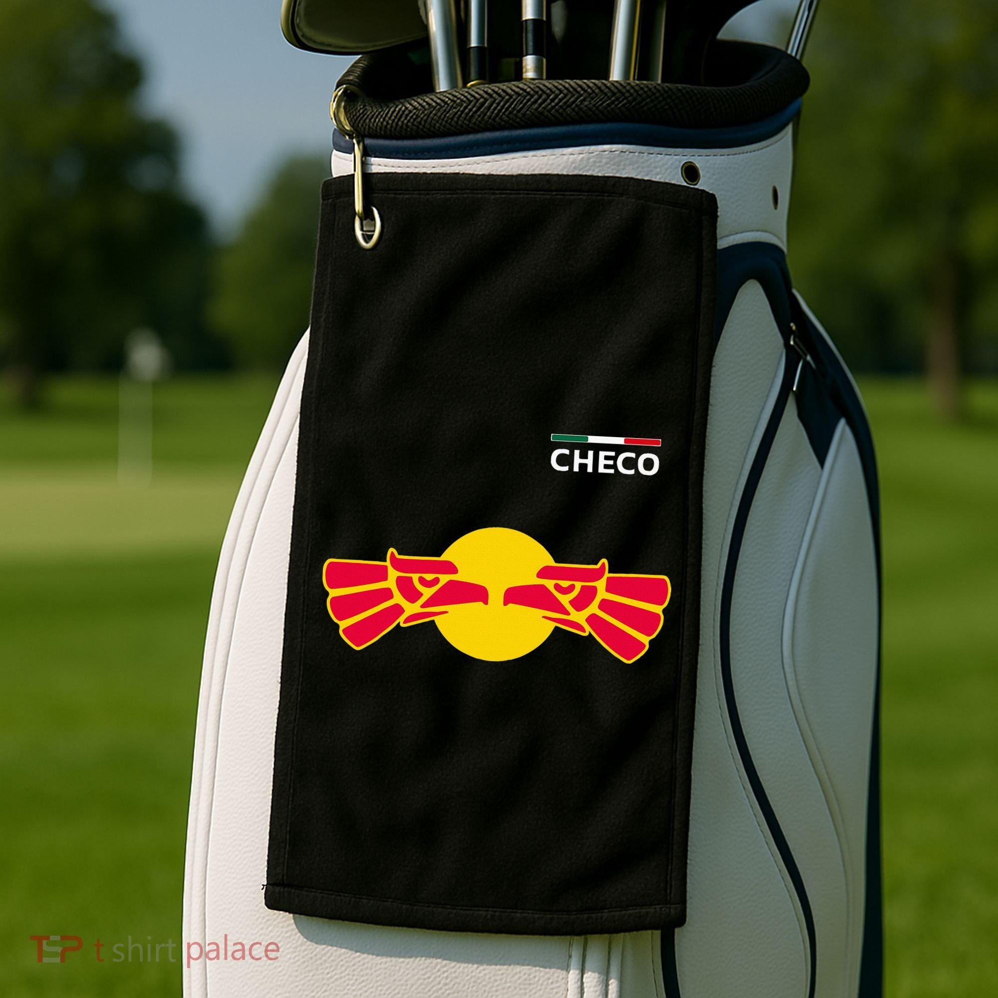Checo Formula Racing Driver Fan Team Funny Hecho En Mexico Golf Towel