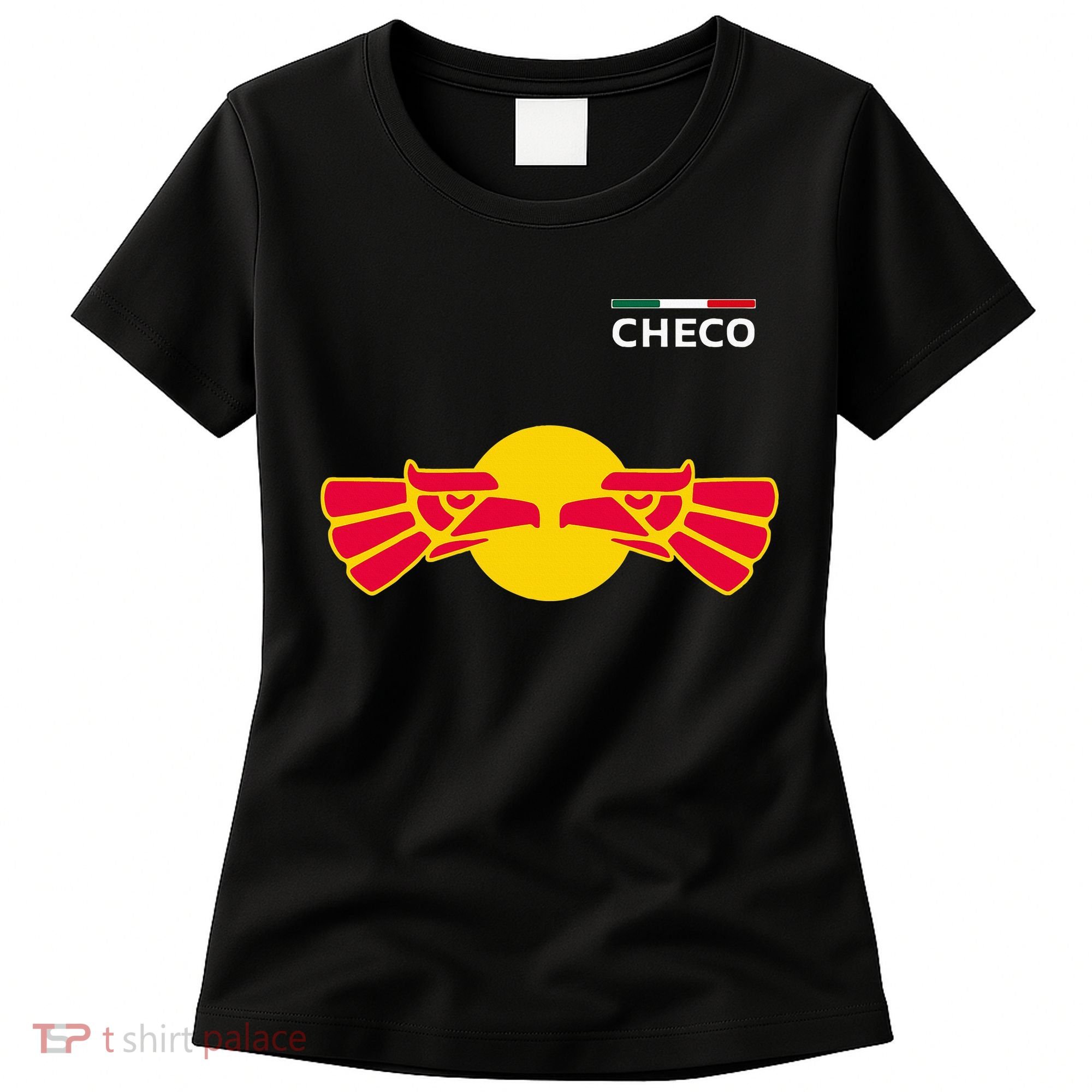 Checo Formula Racing Driver Fan Team Funny Hecho En Mexico Women's T-Shirt