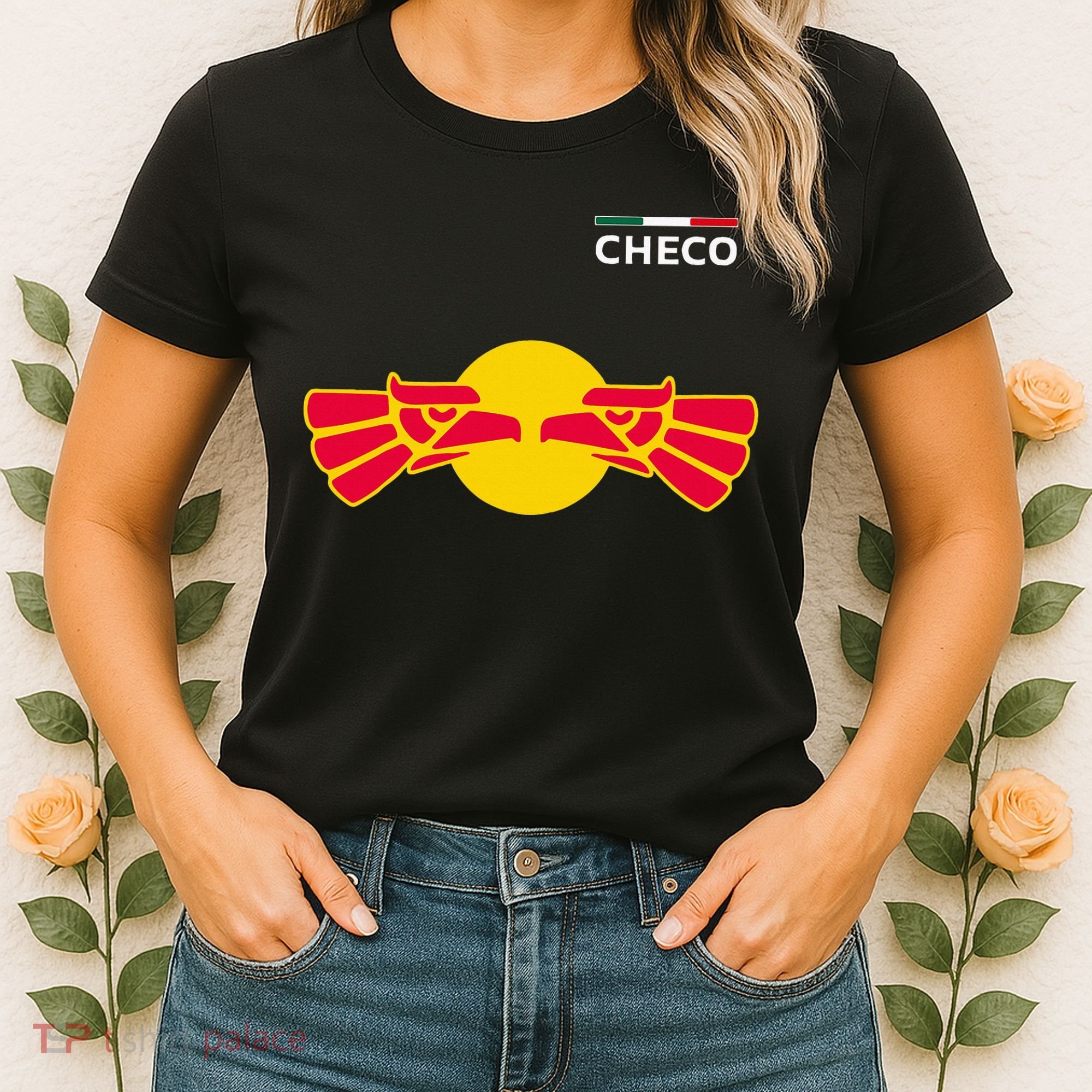 Checo Formula Racing Driver Fan Team Funny Hecho En Mexico Women's T-Shirt