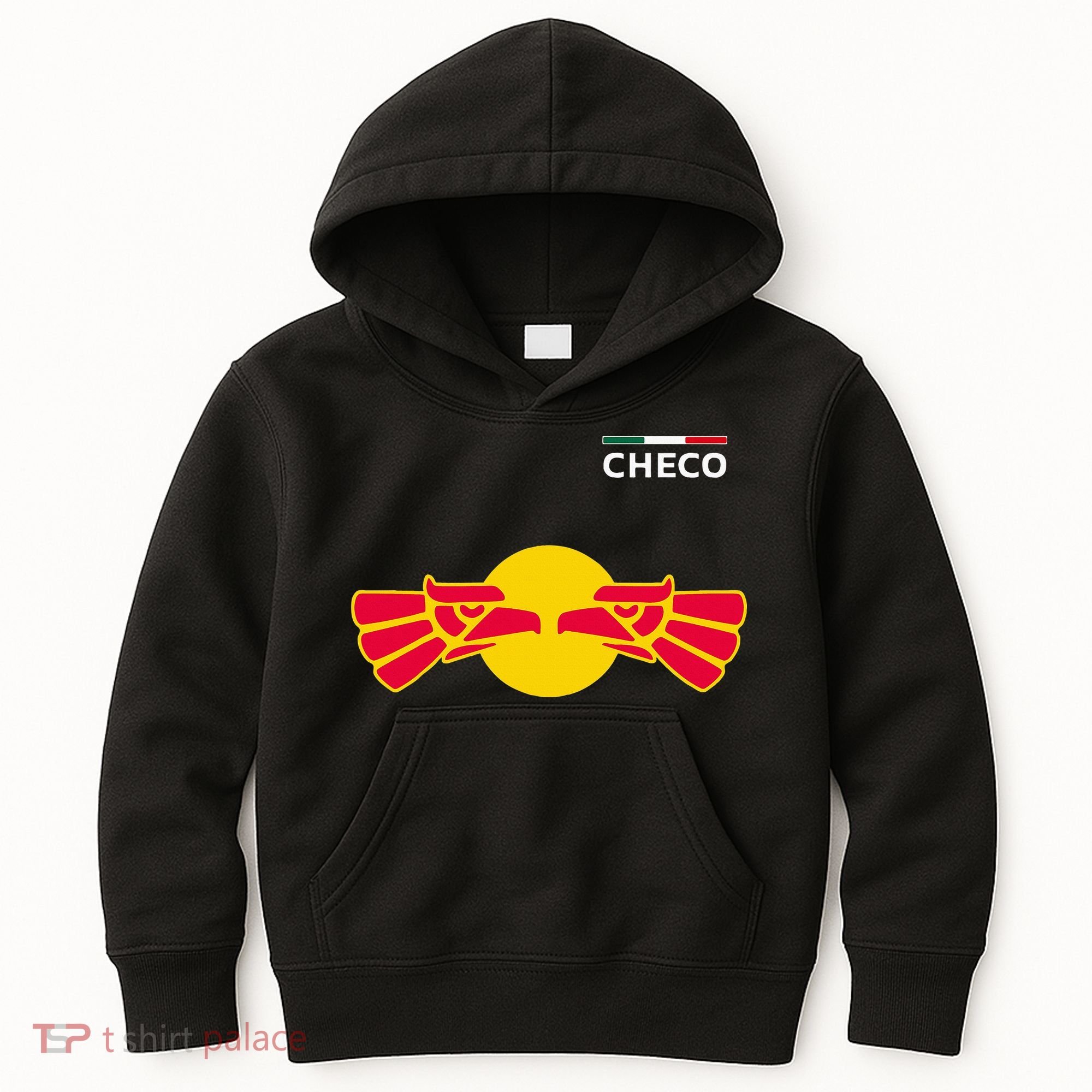Checo Formula Racing Driver Fan Team Funny Hecho En Mexico Kids Hoodie