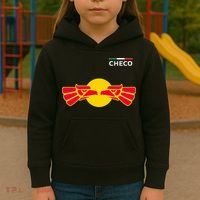 Checo Formula Racing Driver Fan Team Funny Hecho En Mexico Kids Hoodie thumb 3