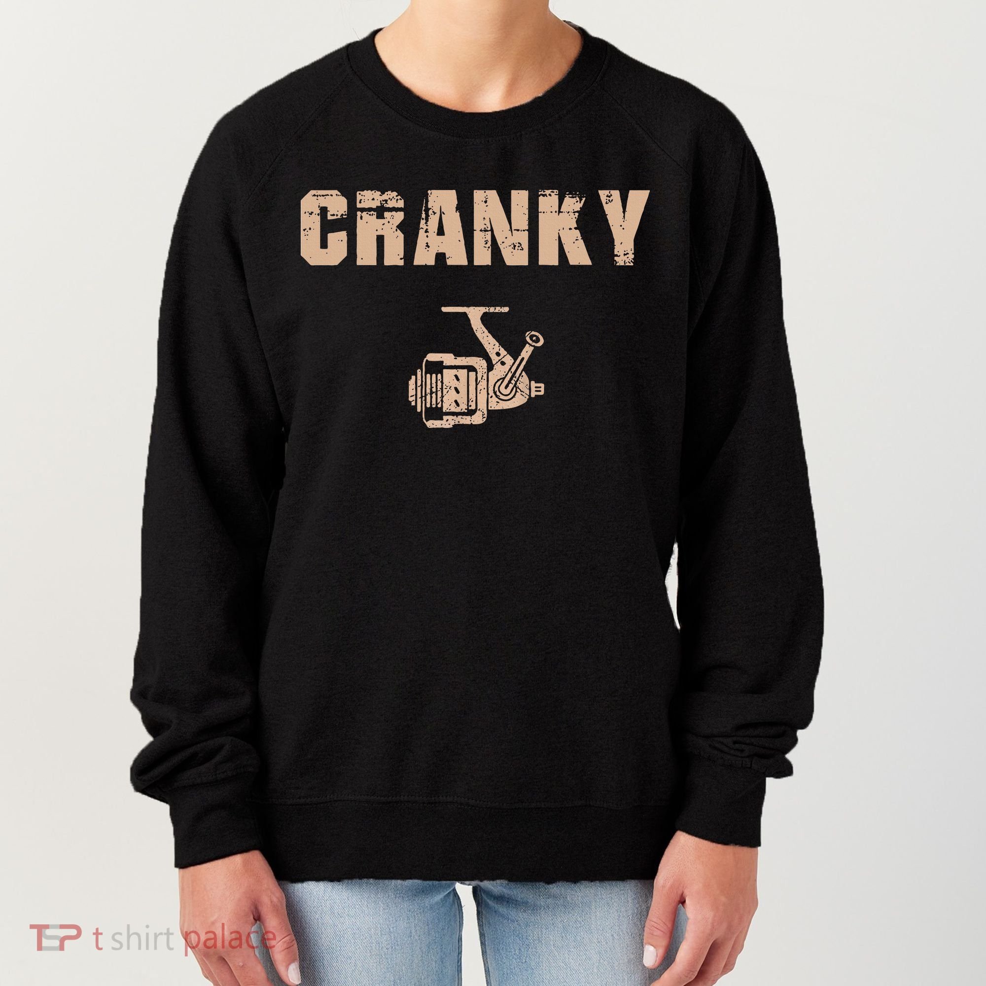 Cranky Fishing Reel Women's Sweatshirt