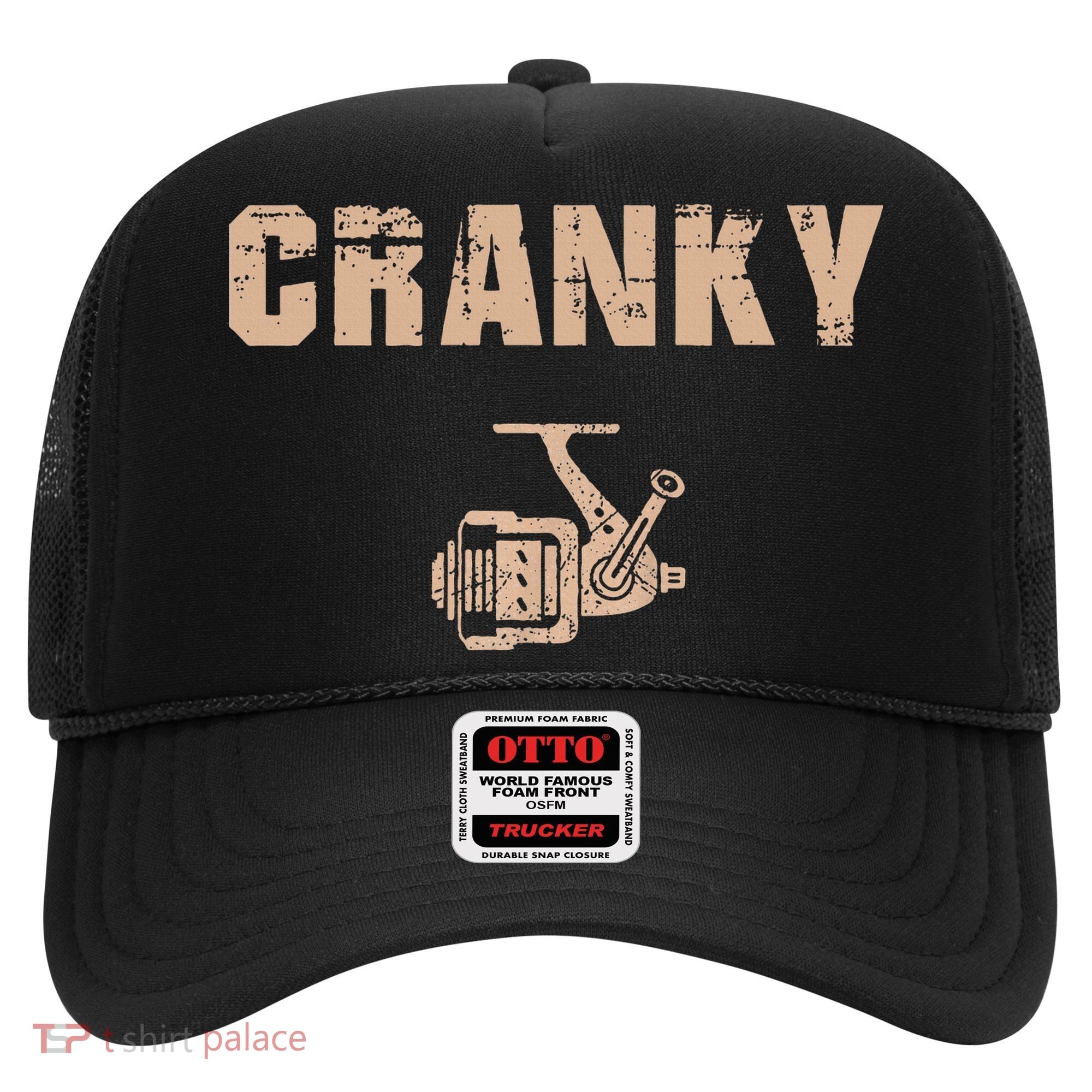 Cranky Fishing Reel Hat