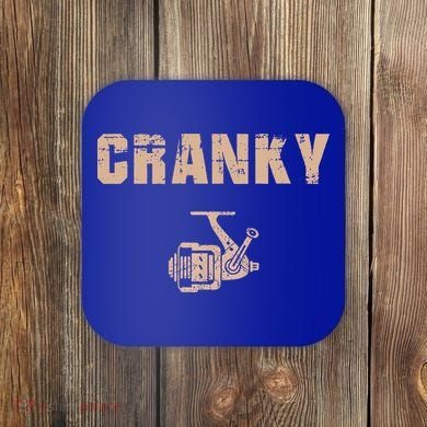 Cranky Fishing Reel Coaster