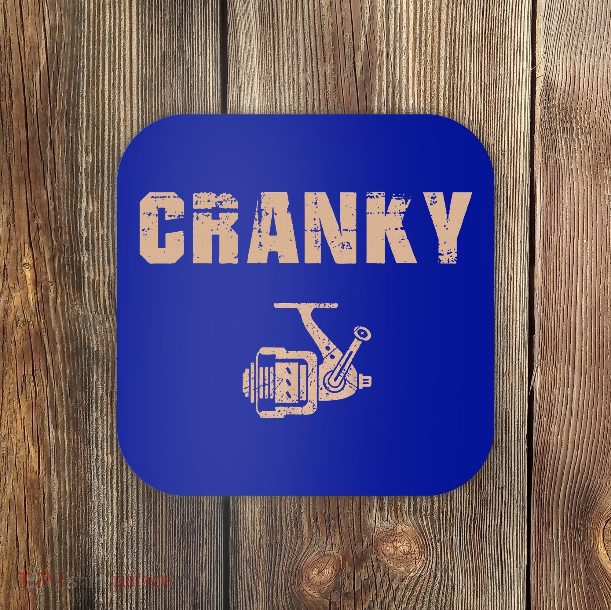 Cranky Fishing Reel Coaster