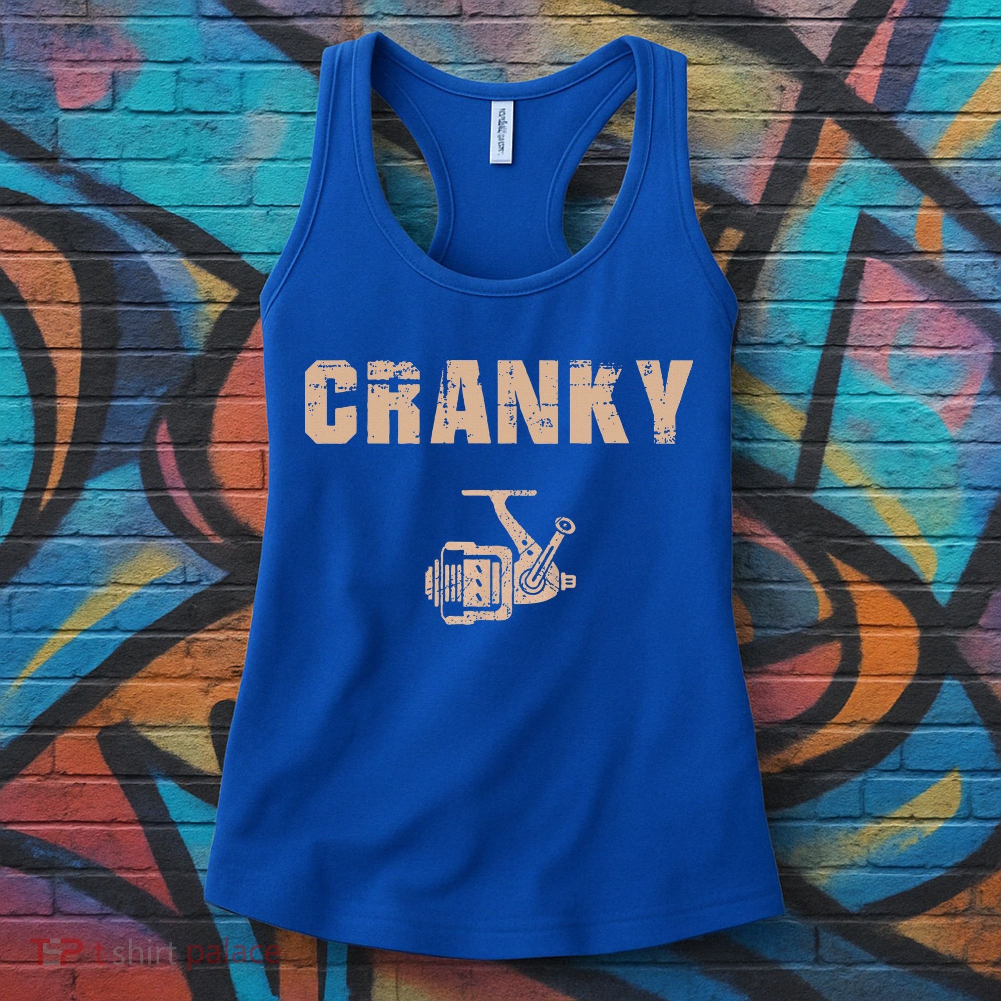 Cranky Fishing Reel Women's Tank Top