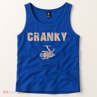Cranky Fishing Reel Tank Top thumb 2