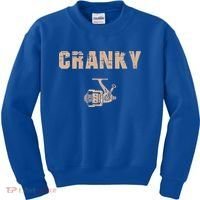Cranky Fishing Reel Kids Sweatshirt thumb 0