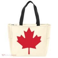 Canadian Flag Red Maple Leaf Canada Day Tote Bag thumb 0