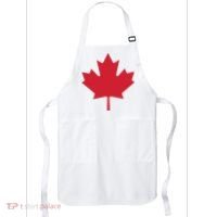 Canadian Flag Red Maple Leaf Canada Day Apron thumb 0