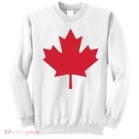 Canadian Flag Red Maple Leaf Canada Day Sweatshirt thumb 0