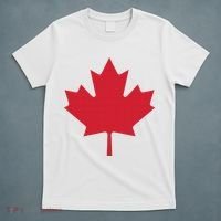Canadian Flag Red Maple Leaf Canada Day T-Shirt thumb 5