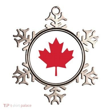 Canadian Flag Red Maple Leaf Canada Day Ornament