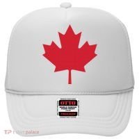 Canadian Flag Red Maple Leaf Canada Day Hat thumb 0