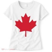 Canadian Flag Red Maple Leaf Canada Day Women's T-Shirt thumb 0