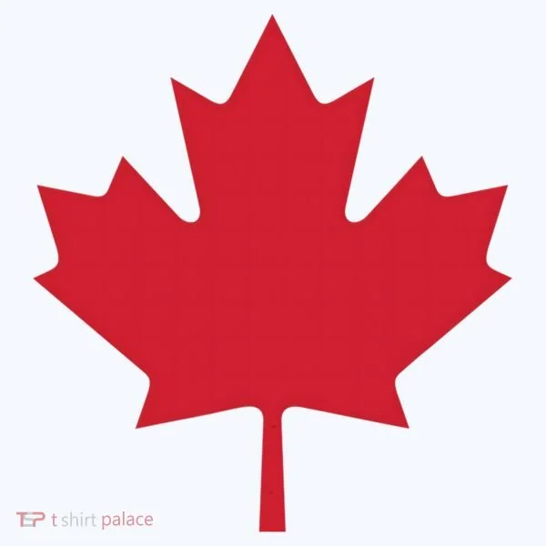 Canadian Flag Red Maple Leaf Canada Day Kids Long Sleeve Shirt