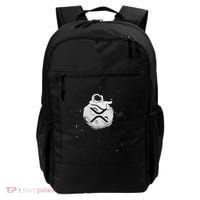 Cryptocurrency Fun Relaxing Space Man On Xrp Crypto Moon Backpack thumb 0