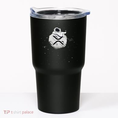 Cryptocurrency Fun Relaxing Space Man On Xrp Crypto Moon Tumbler