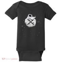 Cryptocurrency Fun Relaxing Space Man On Xrp Crypto Moon Baby Bodysuit thumb 0