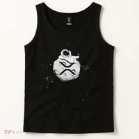 Cryptocurrency Fun Relaxing Space Man On Xrp Crypto Moon Tank Top thumb 2