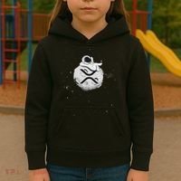 Cryptocurrency Fun Relaxing Space Man On Xrp Crypto Moon Kids Hoodie thumb 3
