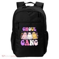 Cute Funny Retro Ghoul Gang Ghosts Backpack thumb 0