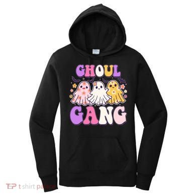 Cute Funny Retro Ghoul Gang Ghosts Women's Hoodie