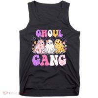 Cute Funny Retro Ghoul Gang Ghosts Tank Top thumb 0
